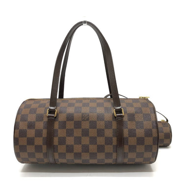 LOUIS VUITTON Handbag N51303 Damier canvas Brown Damier Papillon 30 Women Used Authentic